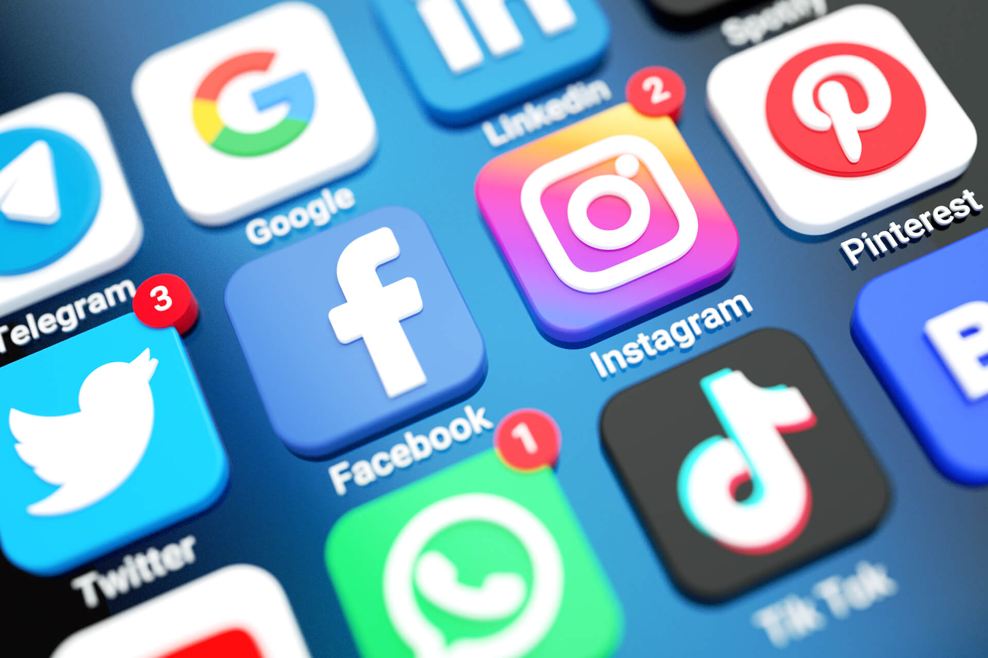 social media hub
